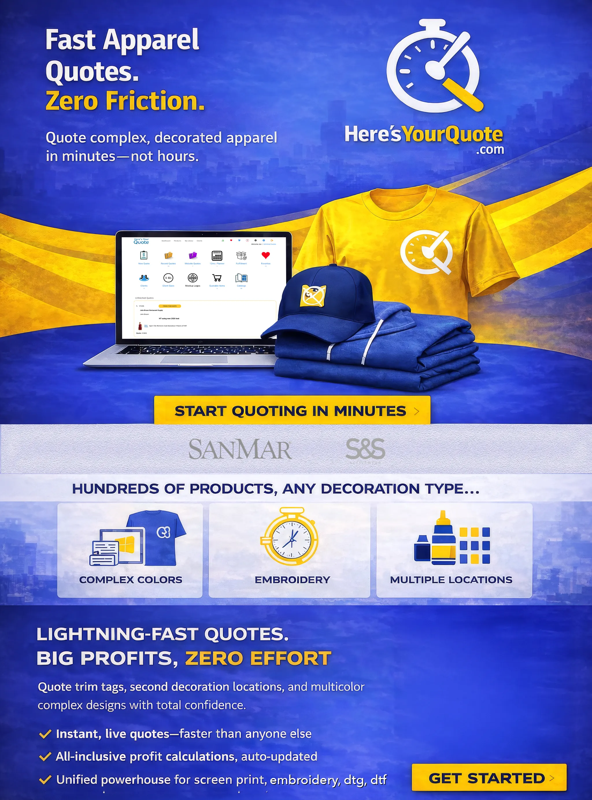 Fast Apparel Quoting Big Profits Zero Friction